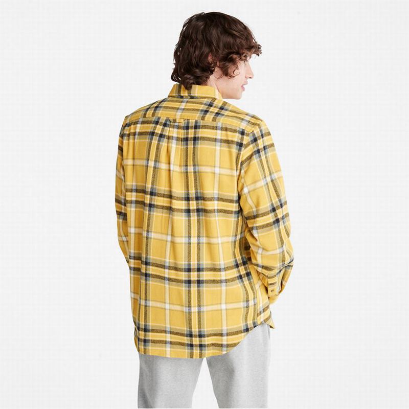 Timberland Heavy Flannel Check Košulje Žute | 52957724