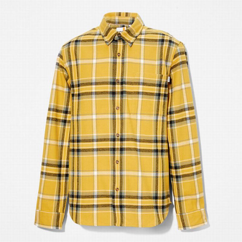 Timberland Heavy Flannel Check Košulje Žute | 52957724