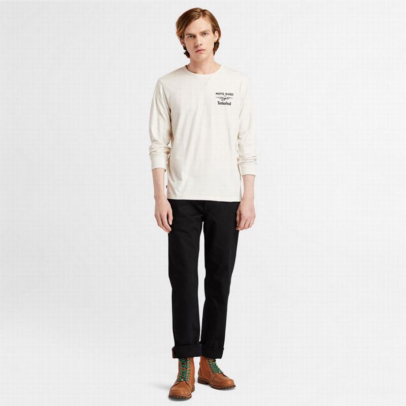 Timberland Heavyweight Dugi Rukav Bijele | 78866612