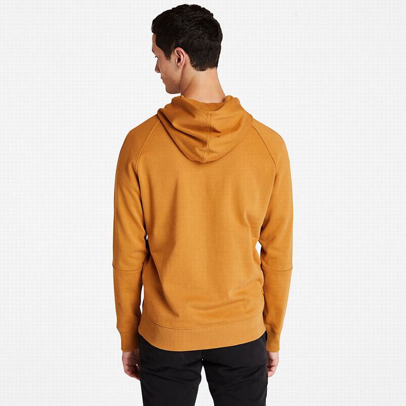 Timberland Heavyweight Logo Majica S Kapuljačom Žute | 73306897