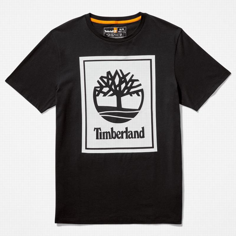 Timberland Heavyweight Logo Majice Bijele | 65596389