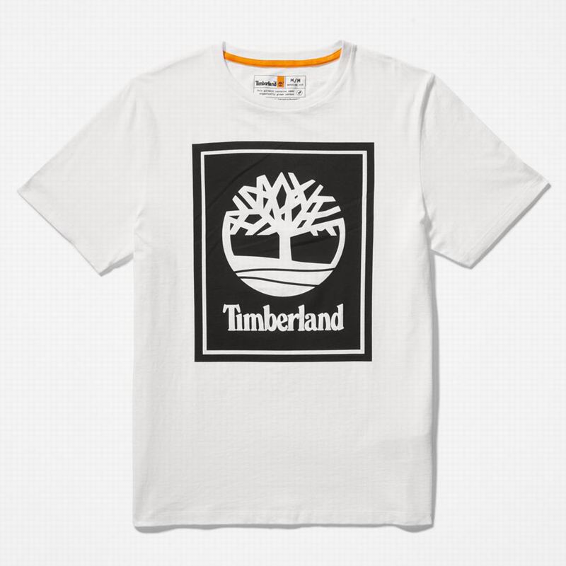 Timberland Heavyweight Logo Majice Crne | 19238124