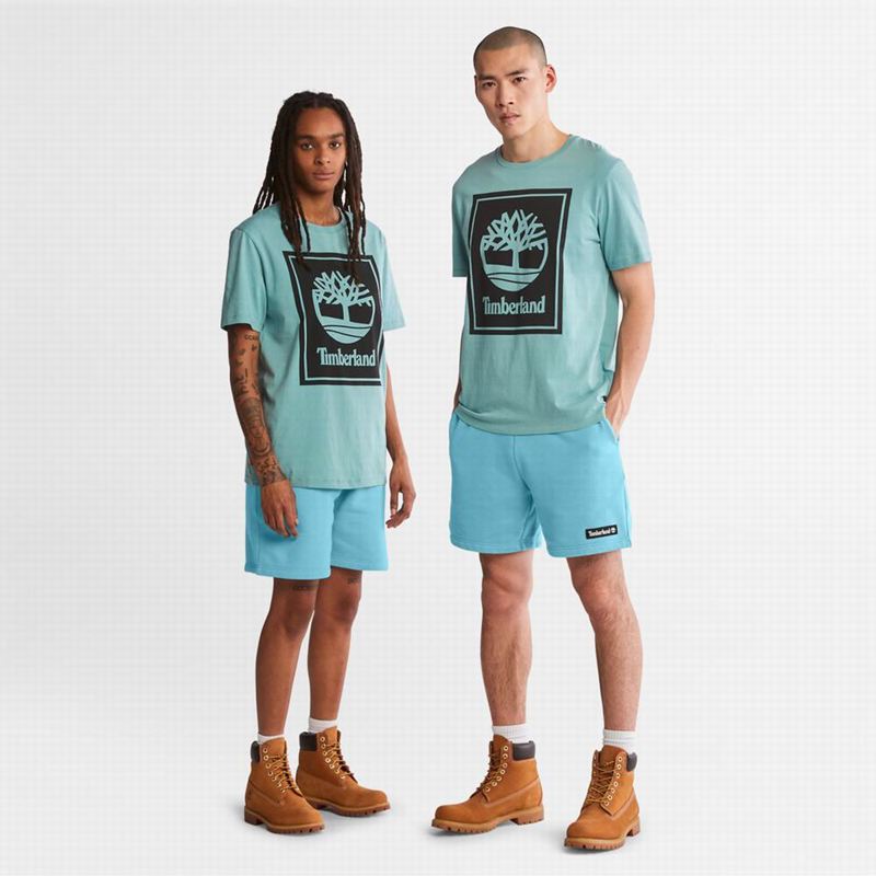 Timberland Heavyweight Logo Majice Crne | 81805899