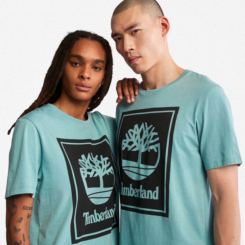 Timberland Heavyweight Logo Majice Crne | 81805899