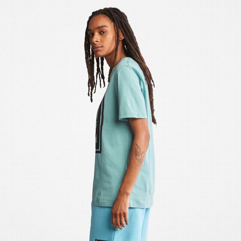 Timberland Heavyweight Logo Majice Crne | 81805899