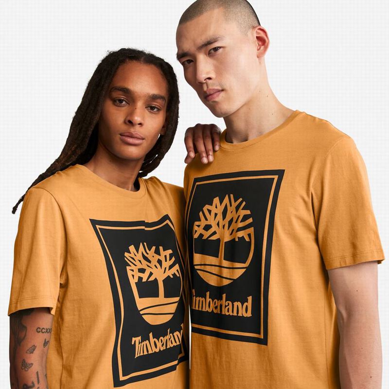 Timberland Heavyweight Logo Majice Crne | 86576732