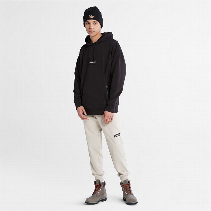 Timberland Heavyweight Majica S Kapuljačom Crne | 90791145
