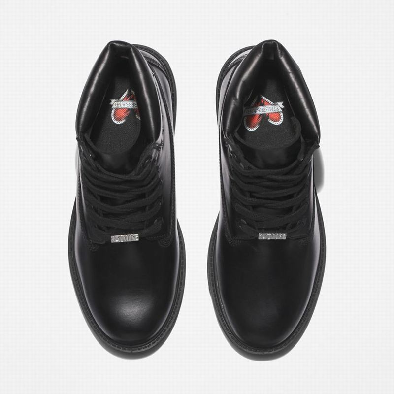 Timberland Heritage 6-Inch Vodootporne Čizme Crne | 21687257