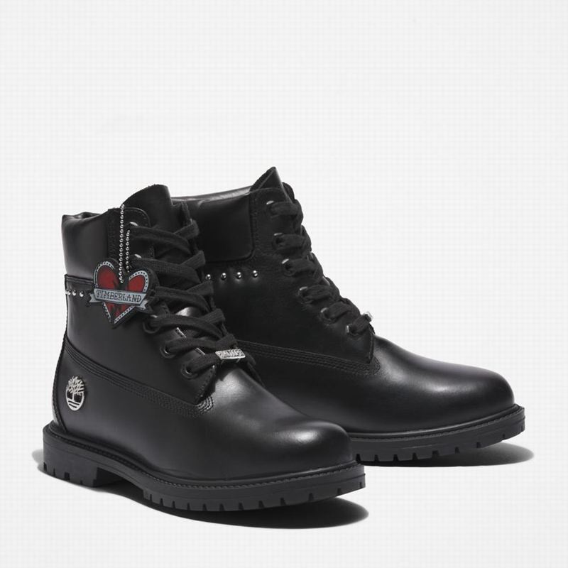 Timberland Heritage 6-Inch Vodootporne Čizme Crne | 21687257