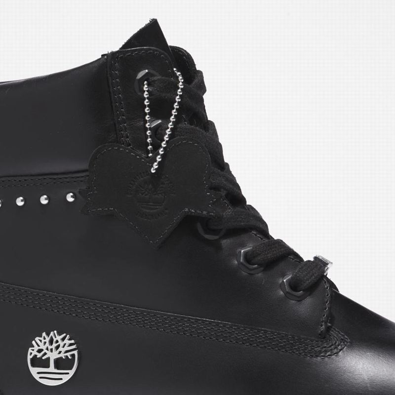 Timberland Heritage 6-Inch Vodootporne Čizme Crne | 21687257