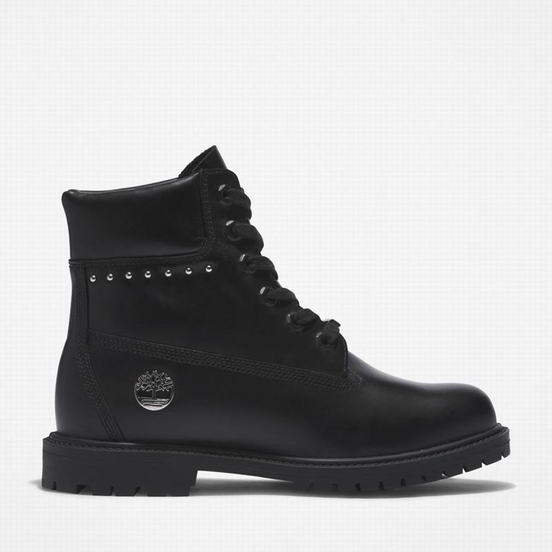 Timberland Heritage 6-Inch Vodootporne Čizme Crne | 21687257