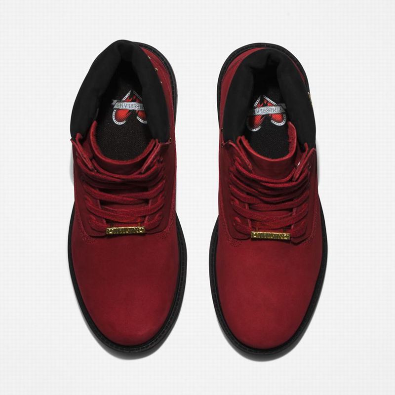 Timberland Heritage 6-Inch Vodootporne Čizme Crvene | 40613460