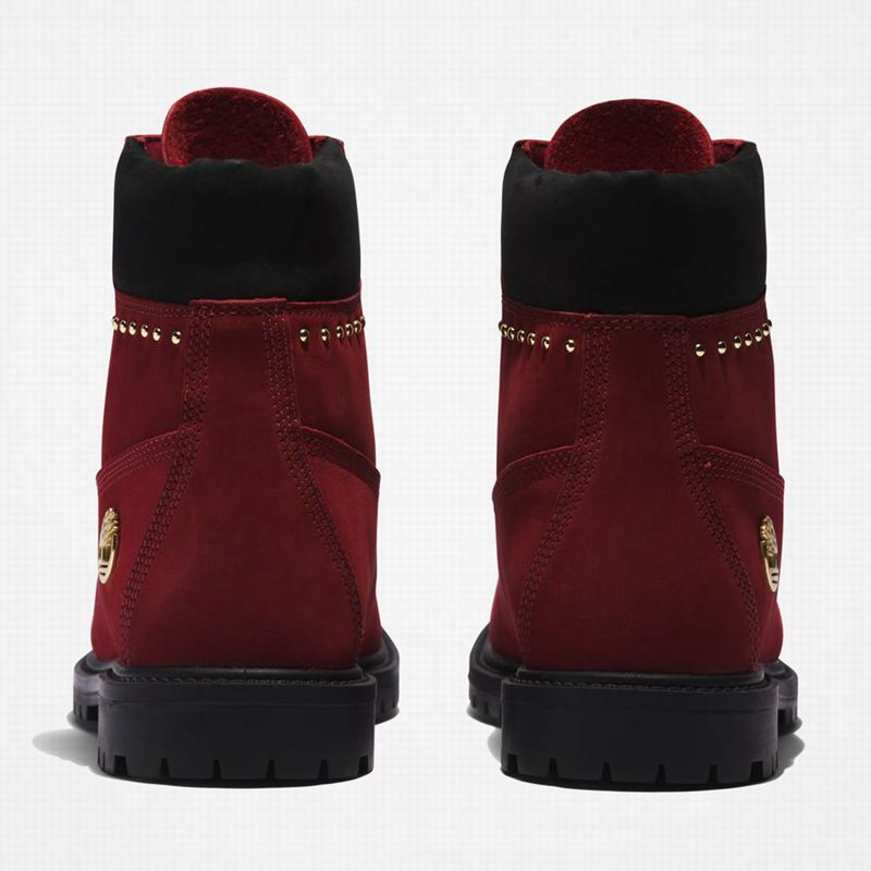 Timberland Heritage 6-Inch Vodootporne Čizme Crvene | 40613460