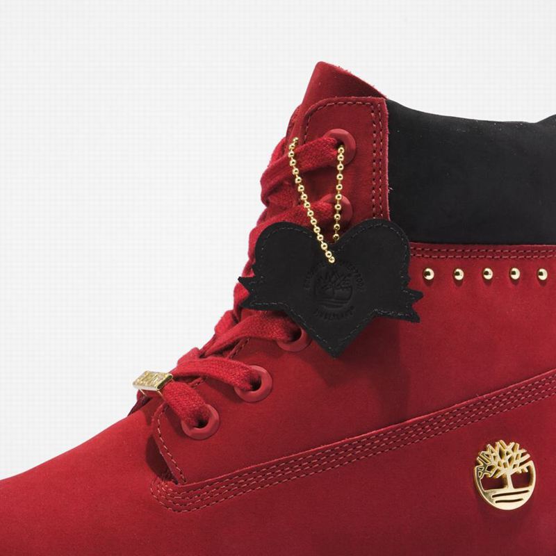 Timberland Heritage 6-Inch Vodootporne Čizme Crvene | 40613460