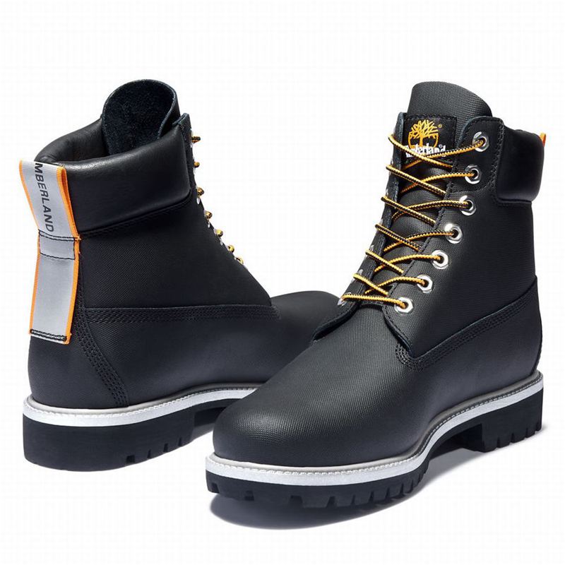 Timberland Heritage 6 Inch Waterproof Vodootporne Čizme Crne | 79543958