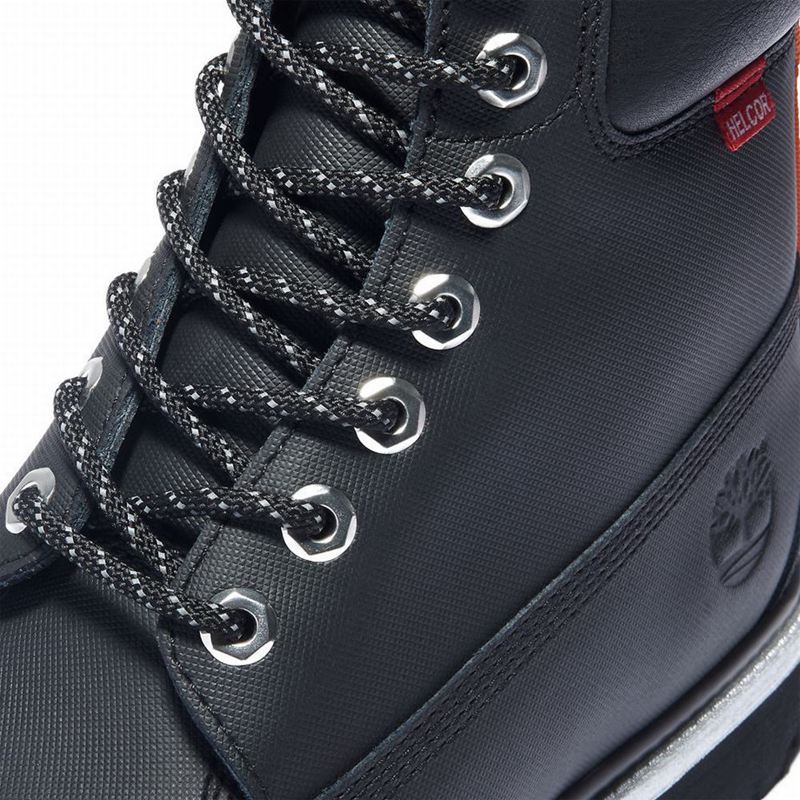 Timberland Heritage 6 Inch Waterproof Vodootporne Čizme Crne | 79543958