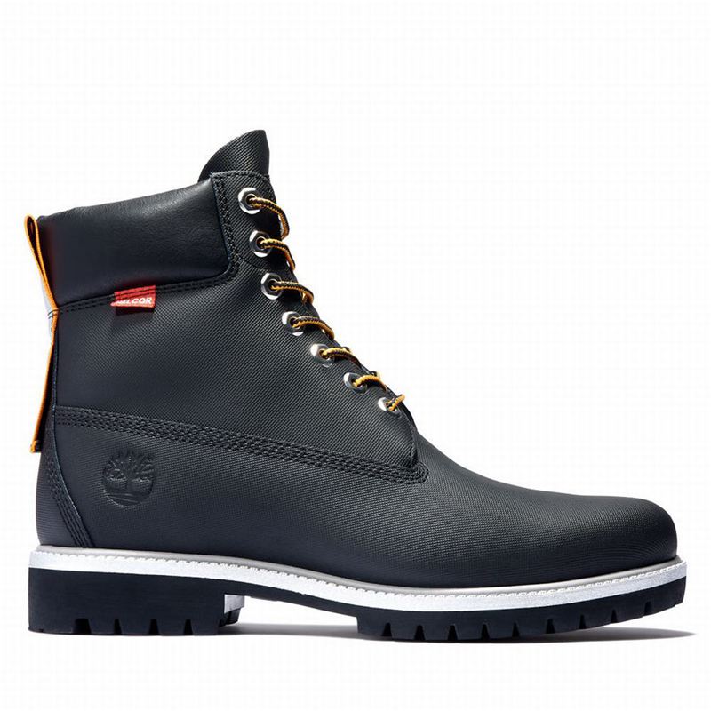Timberland Heritage 6 Inch Waterproof Vodootporne Čizme Crne | 79543958