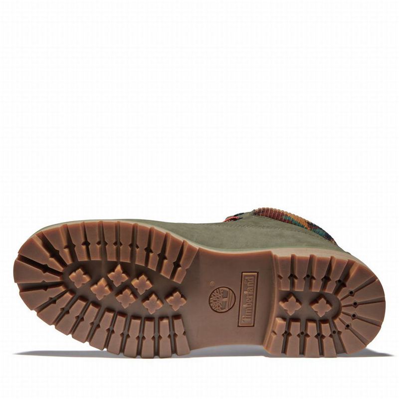 Timberland Heritage 6 Inch Winter Čizme Maslinasto Zelene | 22424429