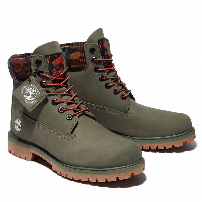 Timberland Heritage 6 Inch Winter Čizme Maslinasto Zelene | 22424429