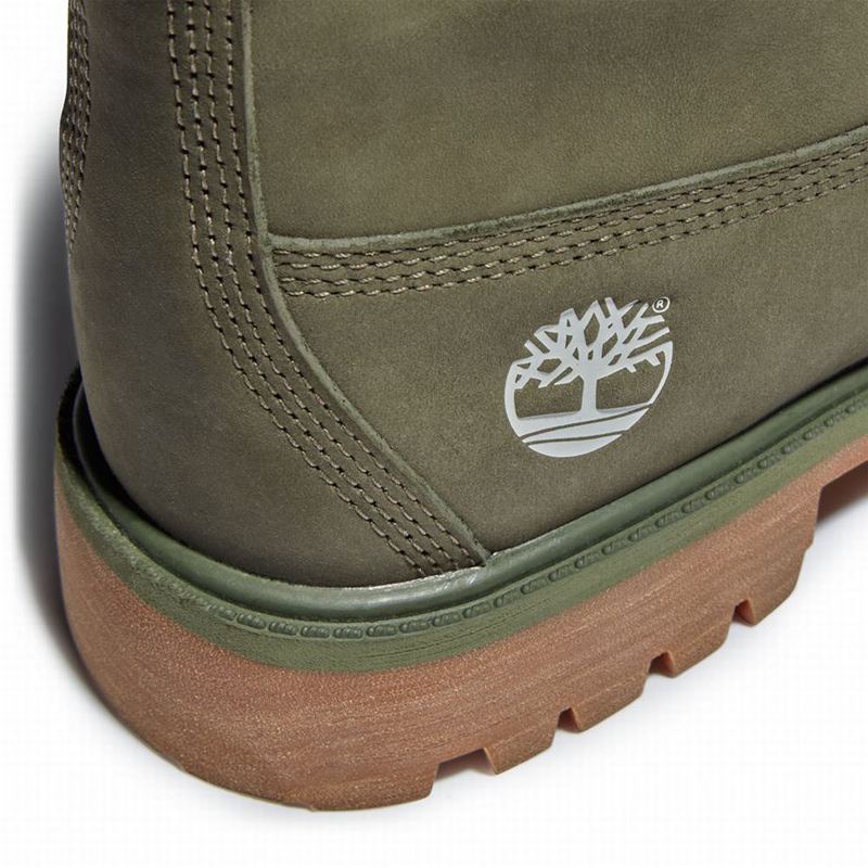 Timberland Heritage 6 Inch Winter Čizme Maslinasto Zelene | 22424429