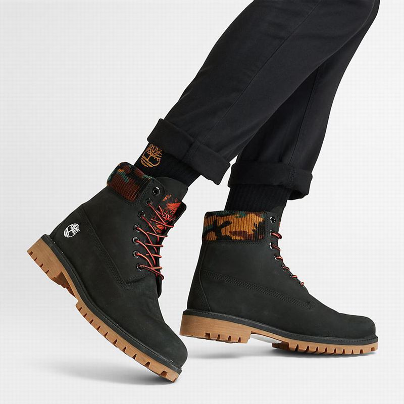 Timberland Heritage 6 Inch Winter Čizme Crne | 38850272