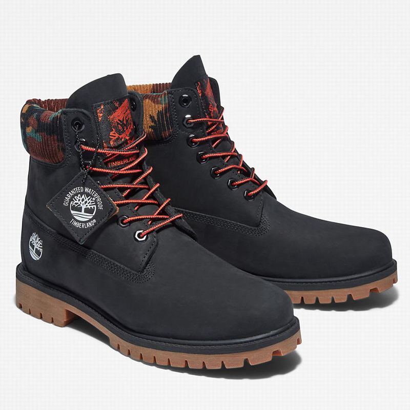 Timberland Heritage 6 Inch Winter Čizme Crne | 38850272