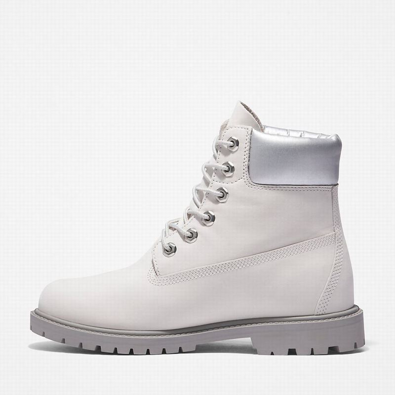 Timberland Heritage 6 Inch Čizme Bijele | 36338684