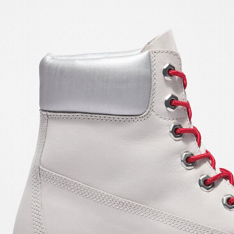 Timberland Heritage 6 Inch Čizme Bijele | 36338684