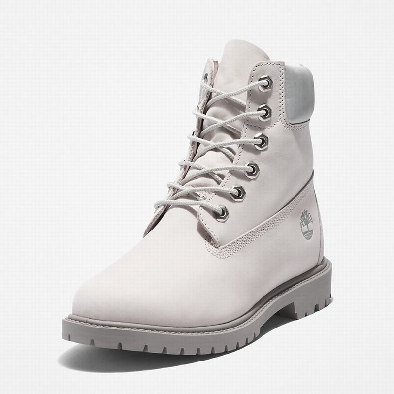 Timberland Heritage 6 Inch Čizme Bijele | 36338684