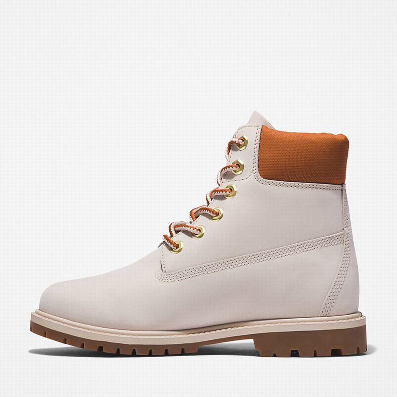Timberland Heritage 6 Inch Čizme Bijele | 76276924