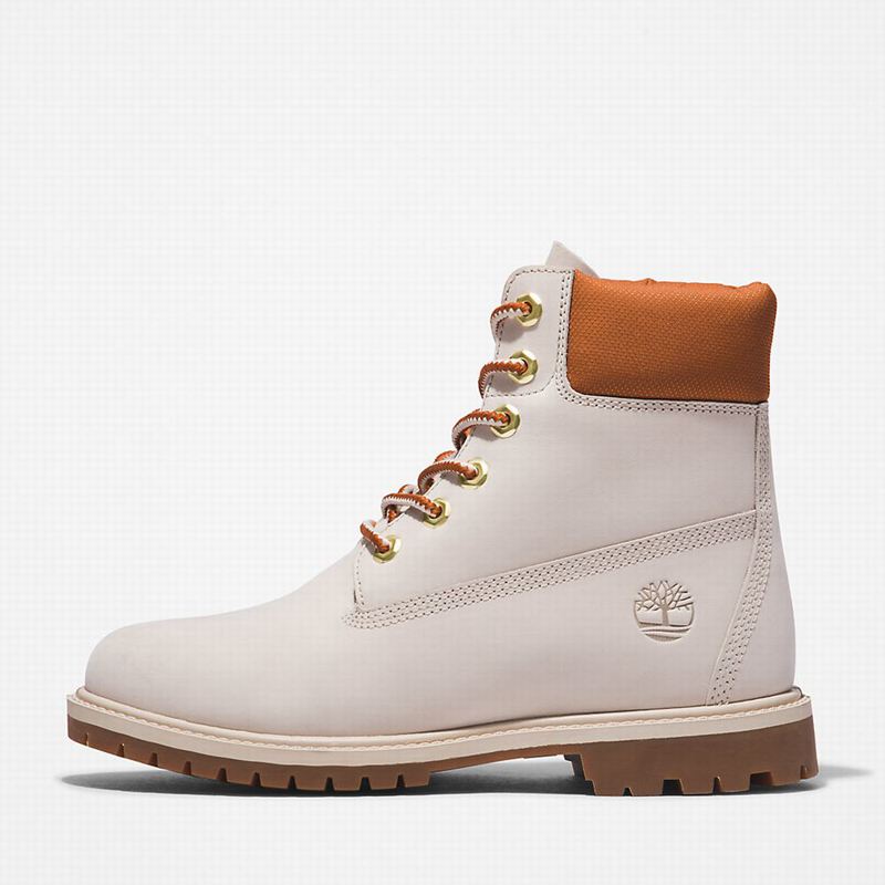 Timberland Heritage 6 Inch Čizme Bijele | 76276924
