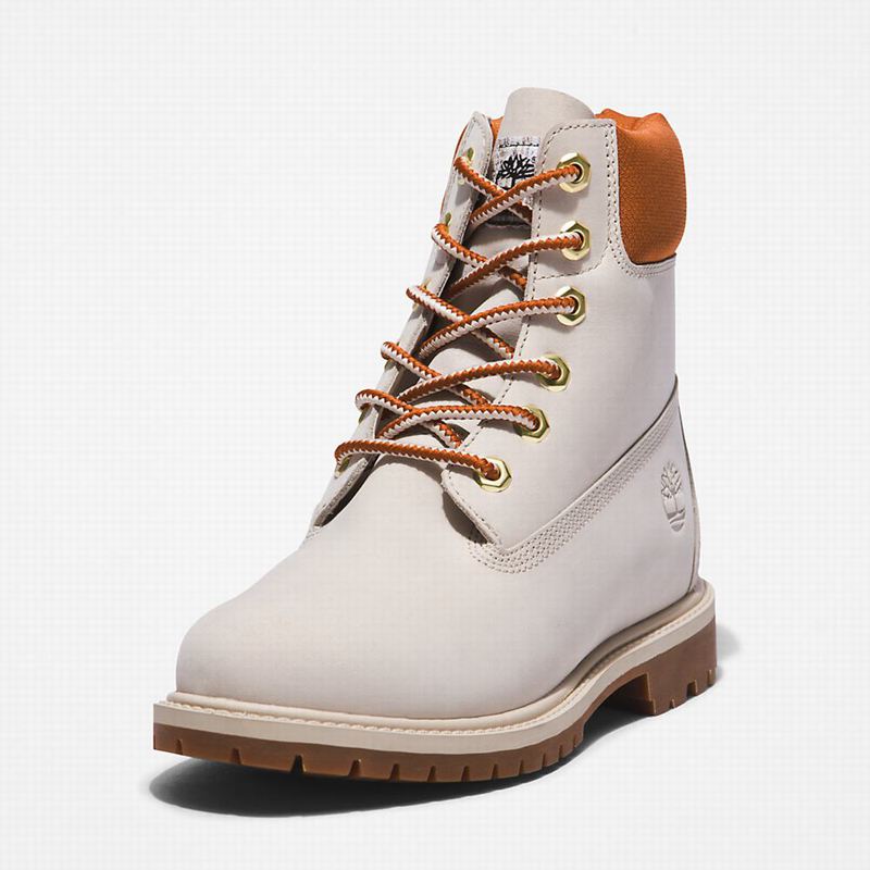 Timberland Heritage 6 Inch Čizme Bijele | 76276924