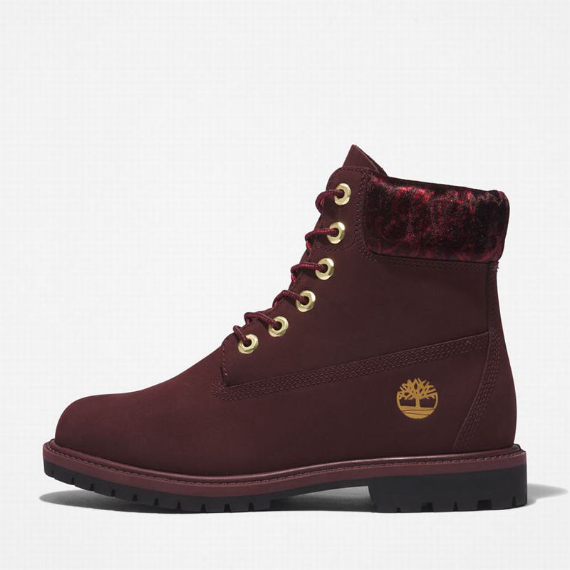 Timberland Heritage 6 Inch Čizme Bordo | 39143323