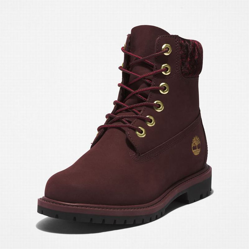 Timberland Heritage 6 Inch Čizme Bordo | 39143323