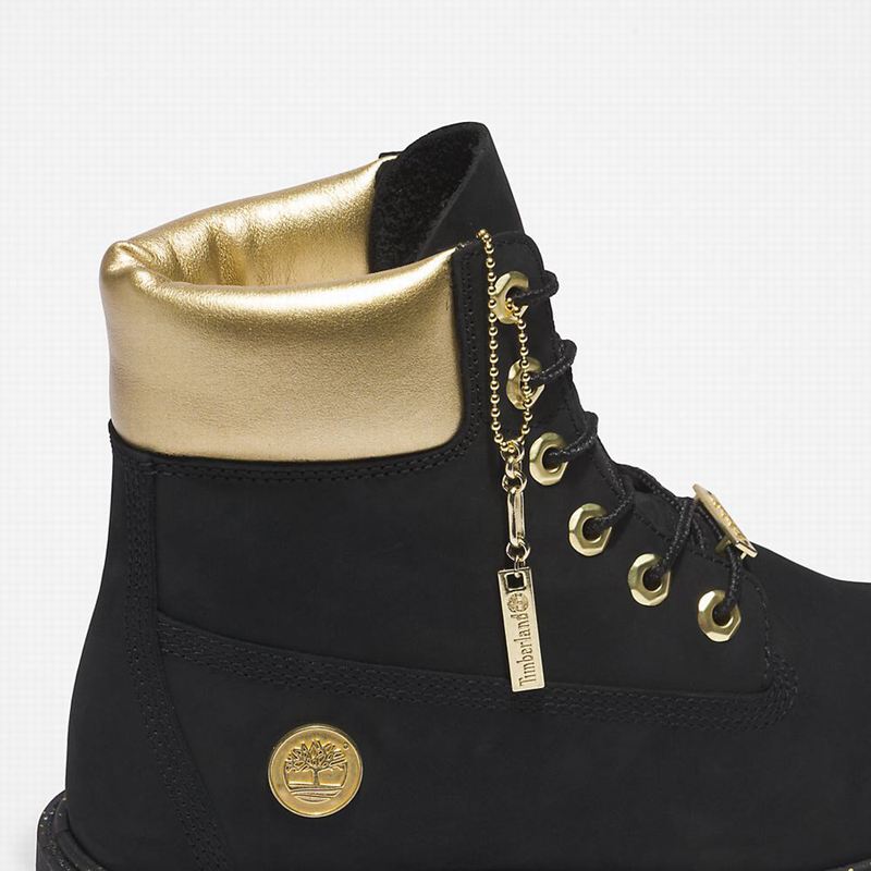 Timberland Heritage 6 Inch Čizme Crne | 18665723