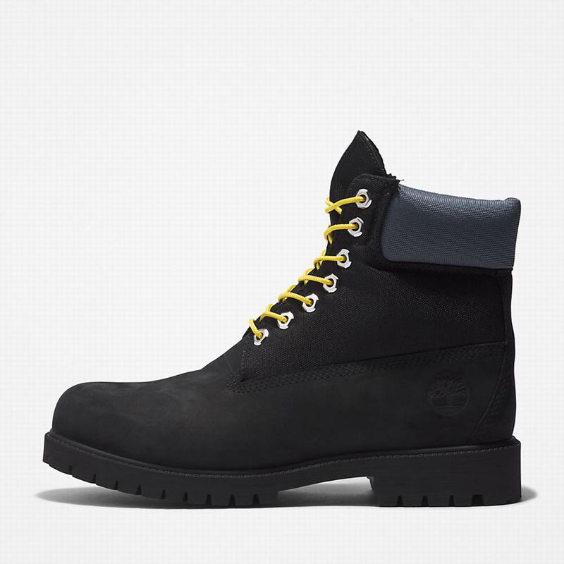 Timberland Heritage 6 Inch Čizme Crne | 25222693