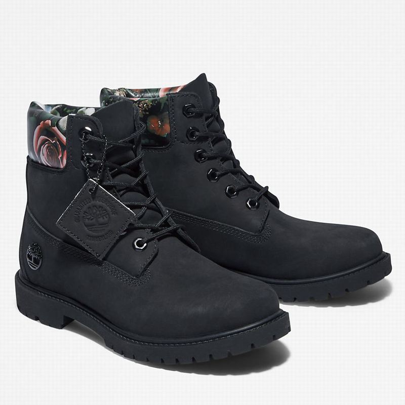 Timberland Heritage 6 Inch Čizme Crne | 35220070