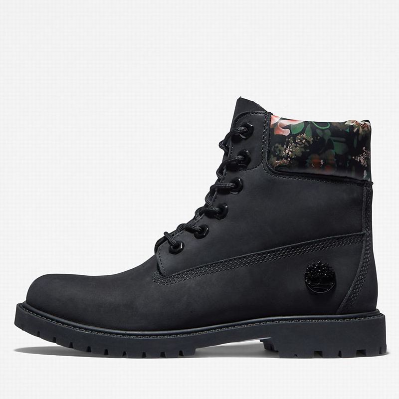 Timberland Heritage 6 Inch Čizme Crne | 35220070