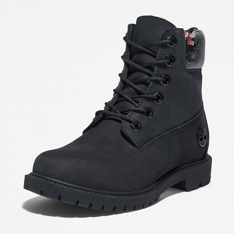 Timberland Heritage 6 Inch Čizme Crne | 35220070