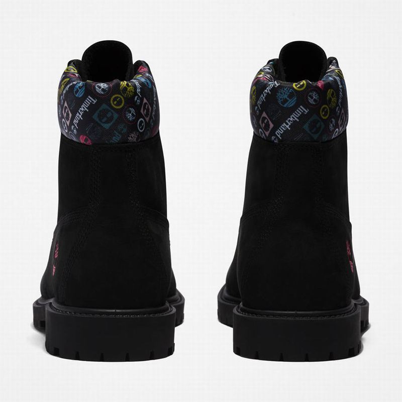 Timberland Heritage 6 Inch Čizme Crne | 39860316