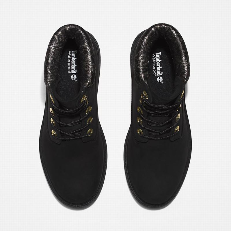 Timberland Heritage 6 Inch Čizme Crne | 53363041