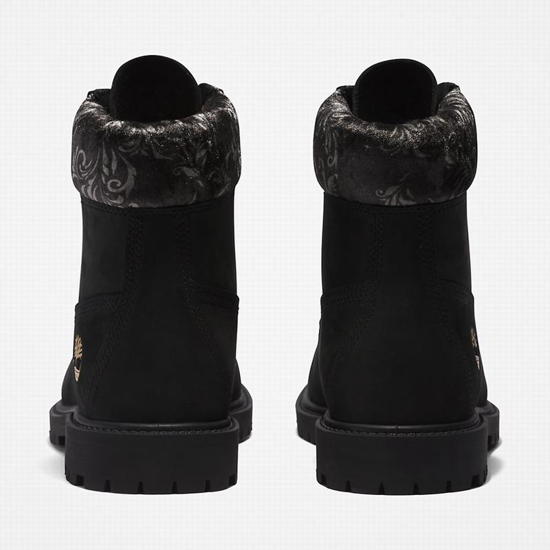 Timberland Heritage 6 Inch Čizme Crne | 53363041