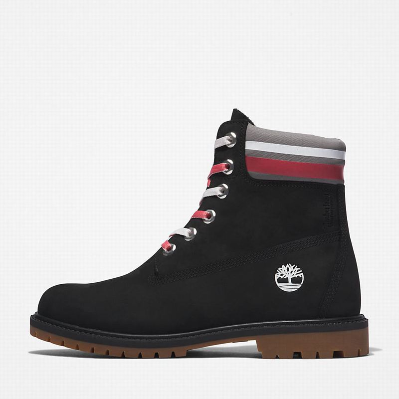 Timberland Heritage 6 Inch Čizme Crne | 62154269