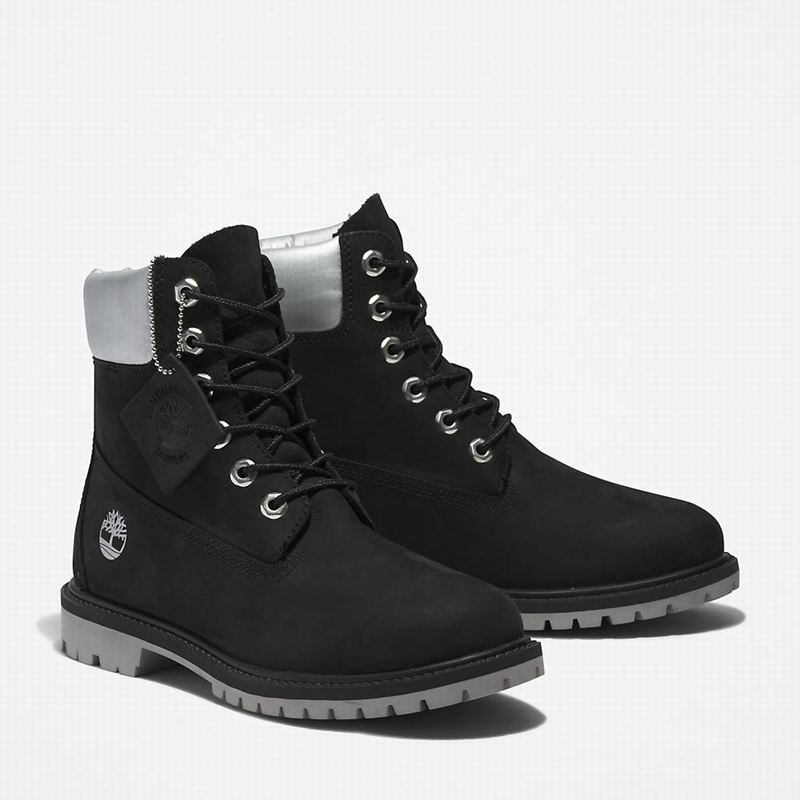 Timberland Heritage 6 Inch Čizme Crne | 82948443