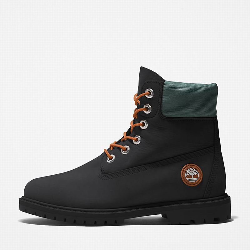 Timberland Heritage 6 Inch Čizme Crne | 95360495