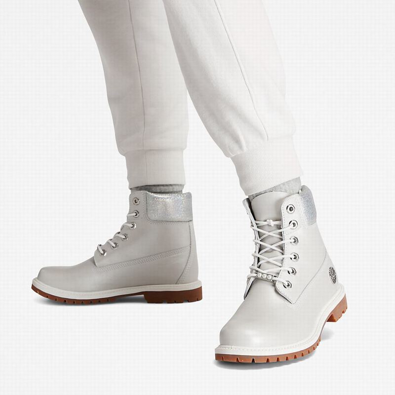 Timberland Heritage 6 Inch Čizme Sive | 46977722