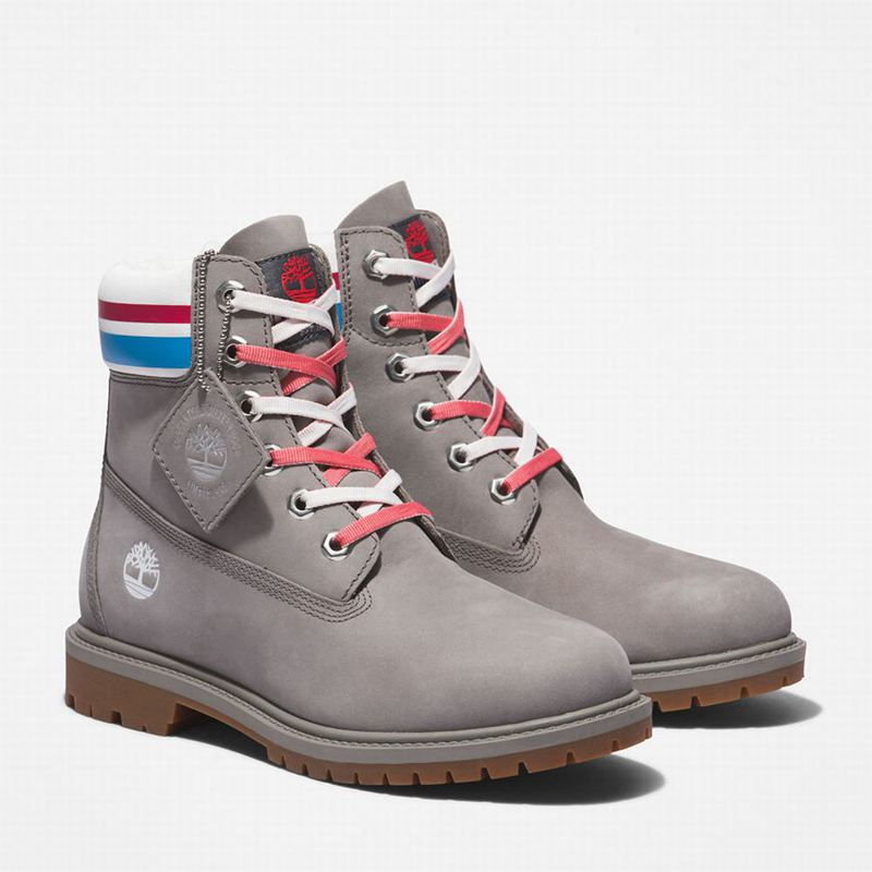 Timberland Heritage 6 Inch Čizme Sive | 83720241