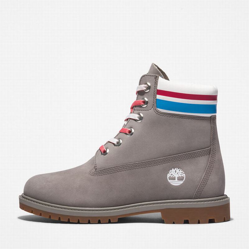 Timberland Heritage 6 Inch Čizme Sive | 83720241