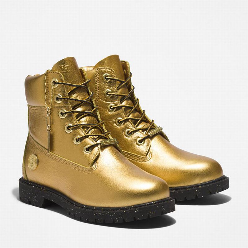 Timberland Heritage 6 Inch Čizme Zlatne | 38674780