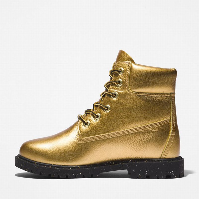Timberland Heritage 6 Inch Čizme Zlatne | 38674780